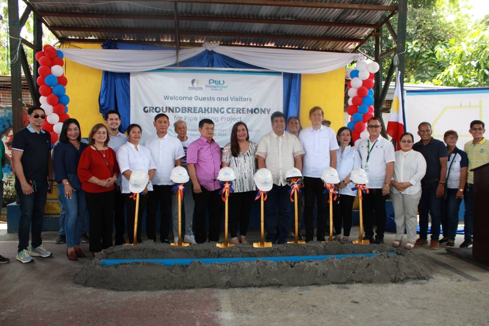 PrimeWater Inaugurates Anticipated Pipelaying Project in Marilao, Bulacan