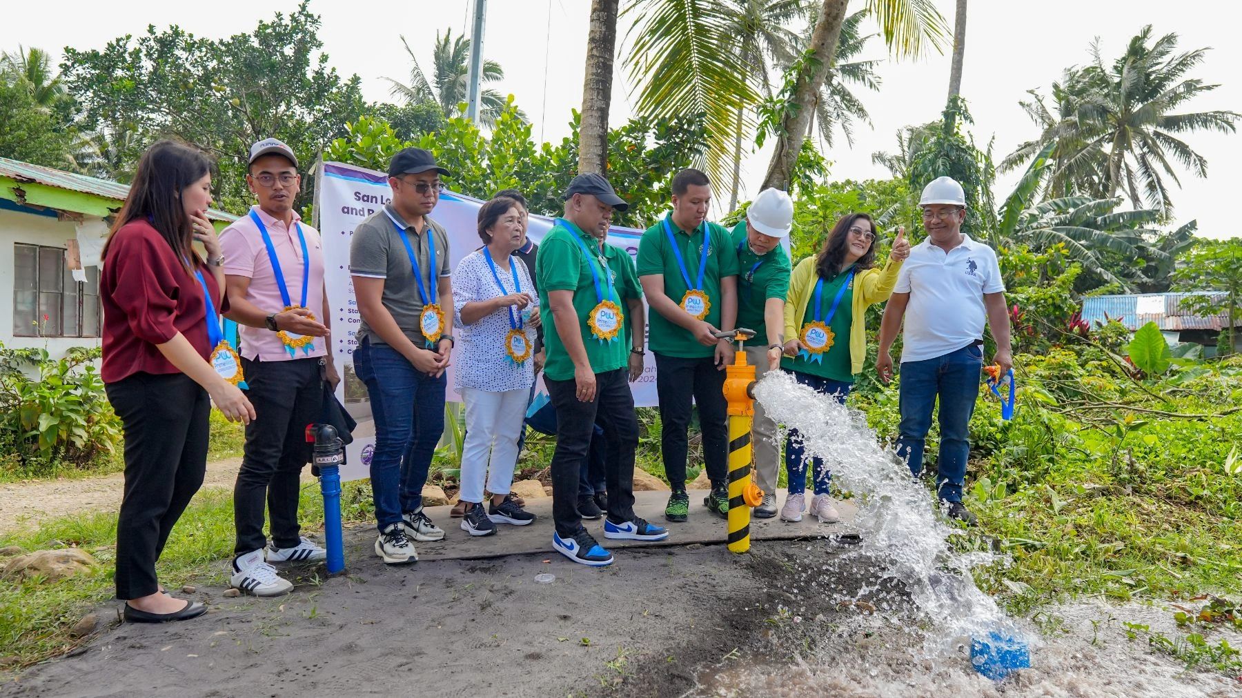 PrimeWater and joint venture partner, Sorsogon City Water District (SCWD) inaugurates the new deep well project, San Lorenzo Well No. 2; as well as groundbreaks the San Lorenzo Pumping Station 2, both projects poised to significantly boost the daily water supply and improve water services across multiple barangays in the city. Located in Sitio San Lorenzo, Brgy Bibincahan, Sorsogon City, the 180-meter deep well will deliver an additional 2,000 cubic meters per day (CMD) of water. This increase will address the growing demand for water in almost 4000 households across Barangays Bibincahan, Almendras Cogon, Balogo, Salog, and Sampaloc. “PrimeWater and SCWD have jointly undertaken this initiative to further enhance the quality and reliability of the water service we provide to our consumers in the city,” says PrimeWater Sorsogon City Branch Manager Engr. Ronel Roger S. Pereyra. Moreover, a 40-horsepower submersible pump and motor have been installed, accompanied by 125-millimeter (5-inch) diameter riser pipes, to further enhance the efficiency of transporting water from the deep well to households above ground. To guarantee compliance with the 2017 Philippine National Standards for Drinking Water, which aim to safeguard public health, a test run activity was also conducted to ensure that the water quality from the new source development meets the required standards. “Tayo po ay natutuwa na makita ang commitment ang PrimeWater para sa ikabubuti ng water supply dito sa Sorsogon. We will keep on working and cooperating with each other to continue enhancing our water service for the people of Sorsogon City,” emphasizes Sorsogon City Water District General Manager Eduardo Tejada. Apart from the completion of San Lorenzo Well No. 2, a total of 1810 linear meters of new pipelines have also been laid to facilitate the efficient delivery of the additional water supply to consumers. The daily bulk water supply sourced from the SCWD deep well, and the daily recoverable volume from the pipeline decommissioning project in the West Service Area Primewater-SCWD’s proactive initiatives toward fulfilling their vision of delivering a more consistent and stable water supply to the barangays within their service areas. The event was also attended by Sorsogon City Mayor Ester E. Hamor and Councilor Mark Jasyon Dechavez Jamisola, as well as by the SCWD Board of Directors led by Chairman Charles Clemente.