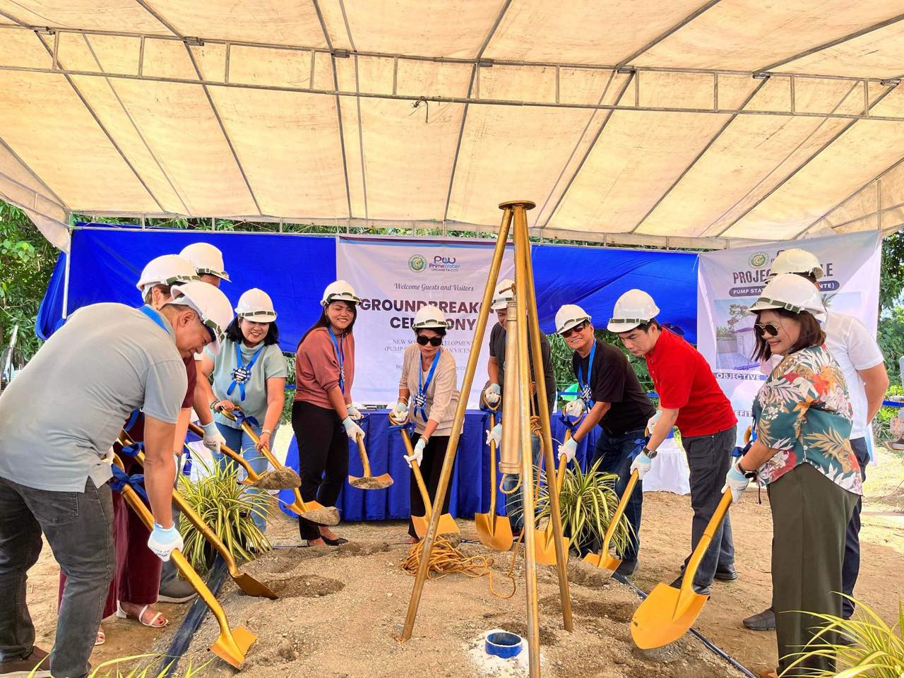 PrimeWater and Urdaneta City Water District Break Ground on Water Initiative to Enhance Supply in Pangasinan